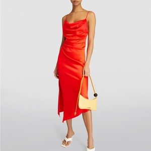 Alice and Olivia red dress.